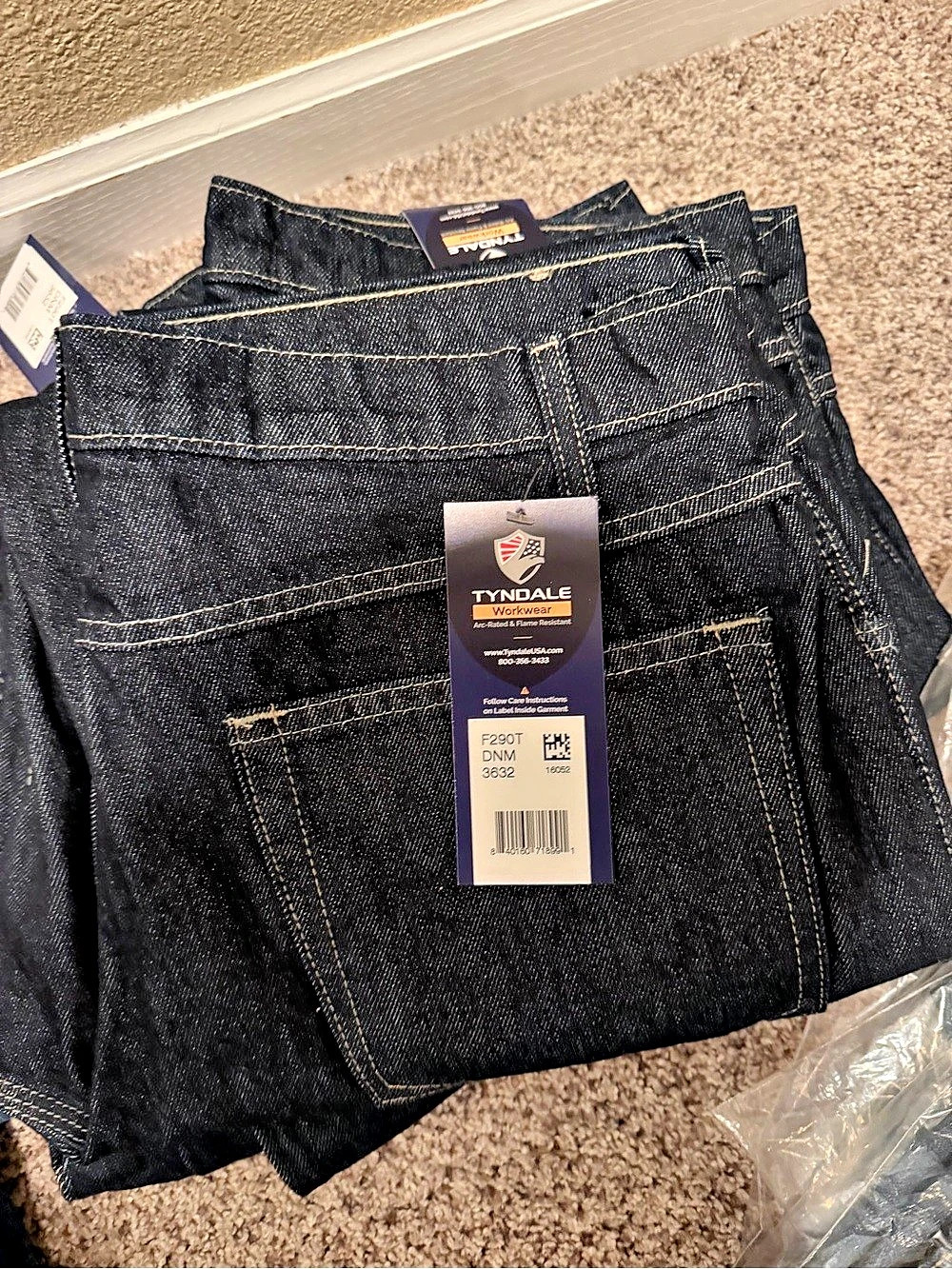 Tyndale workwear Men's Relaxed bootcut FR jeans